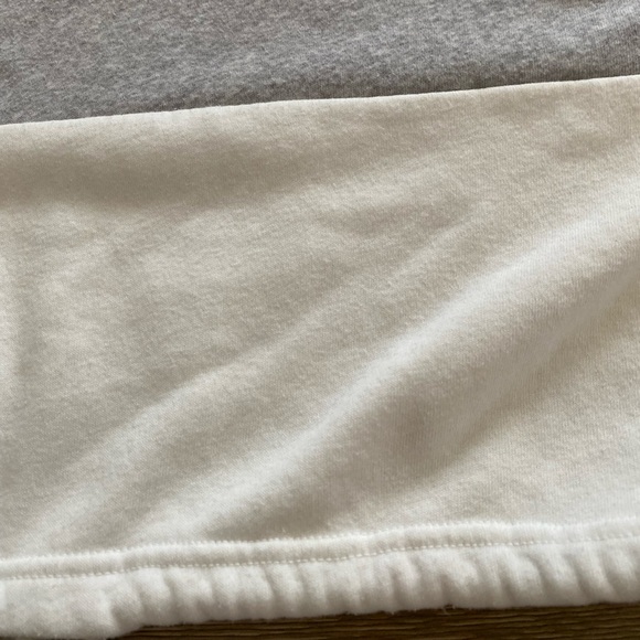 American Eagle 1/4 Zip Color Block Tie Oversized Pullover Jacket Sweatshirt - Picture 4 of 9